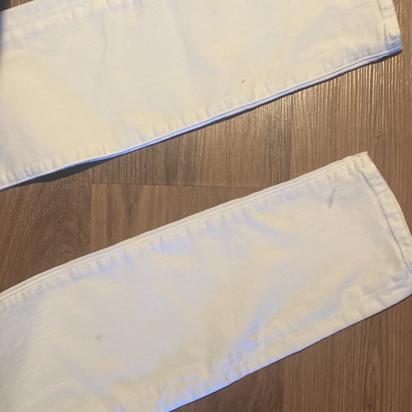 7 for all man kind white skinny denim jeans 27 - Picture 5 of 6